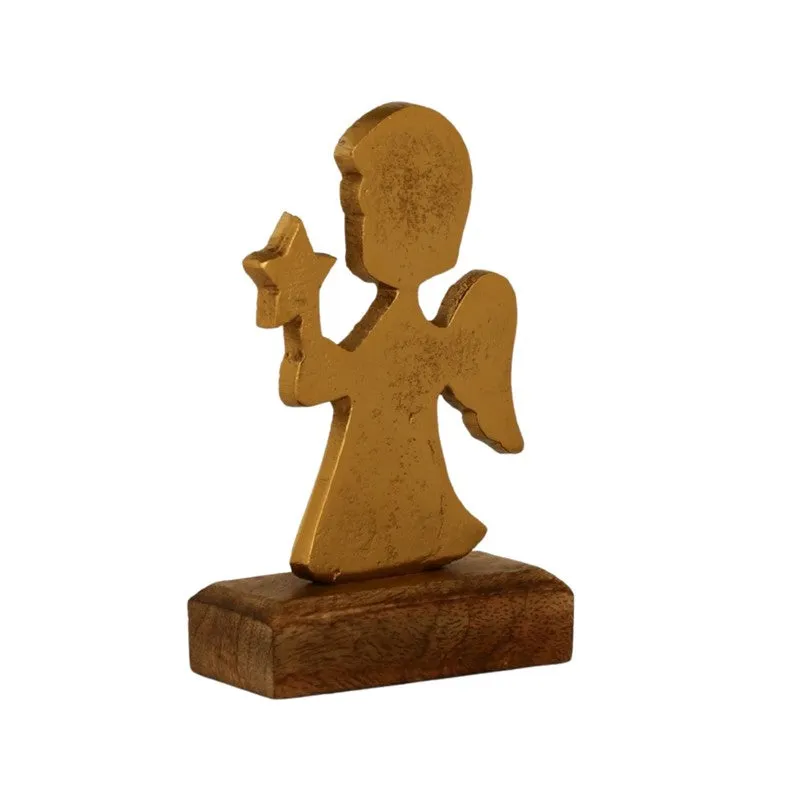 Seraphic Aluminum Grace Angel Showpiece media 4