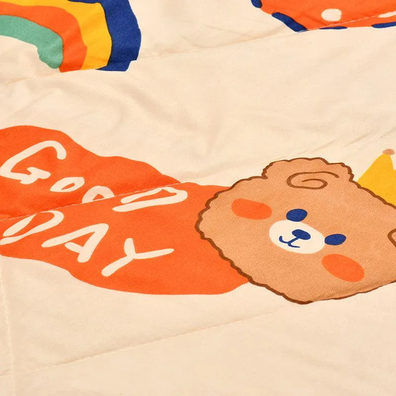 Good Day Teddy Kids Cotton Comforter - 150 GSM media 4