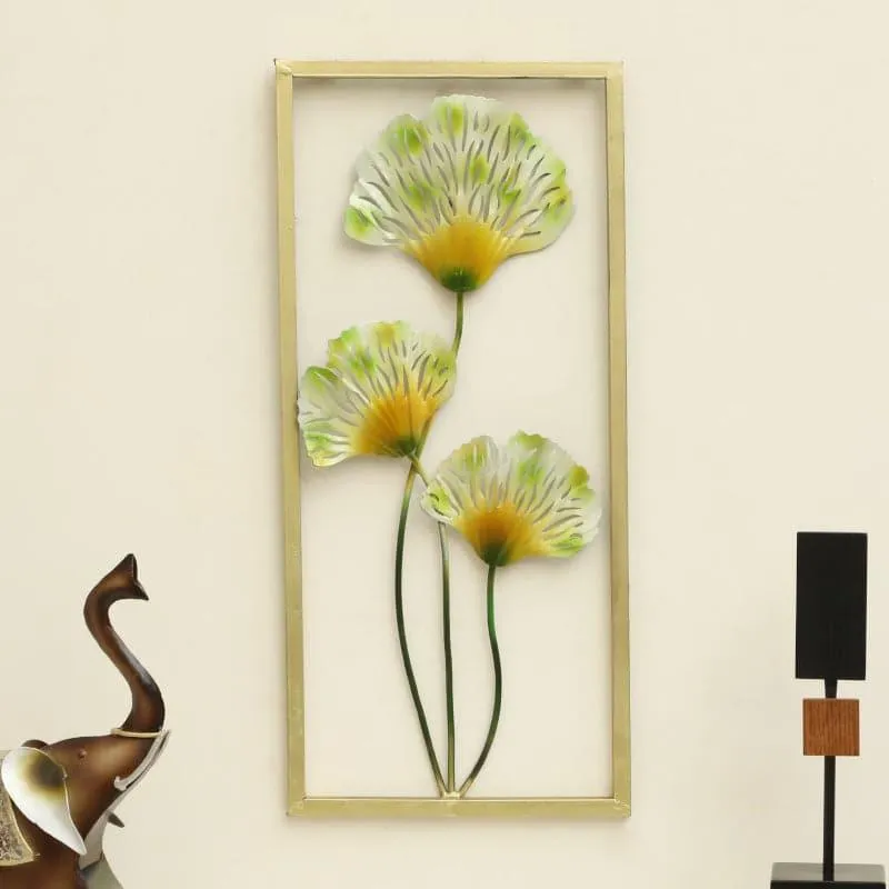 Tarsa Floral Metal Wall Accent media 1