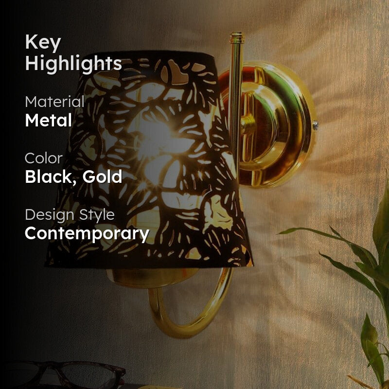 Galora Margesia Empire Metal Wall Lamp media 2