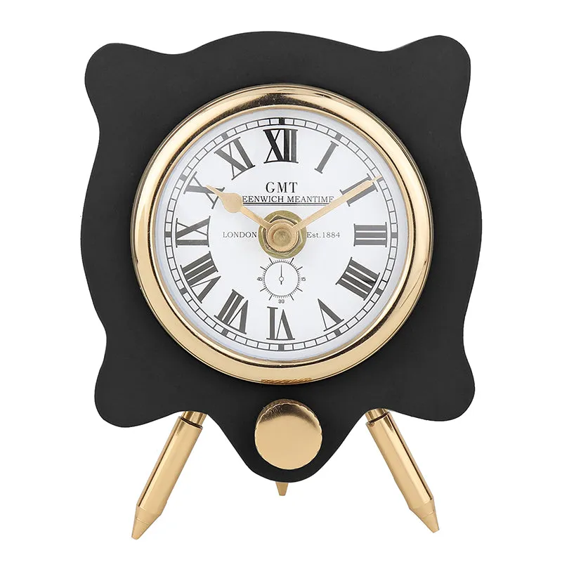 Evera Analog Table Clock - Black media 3