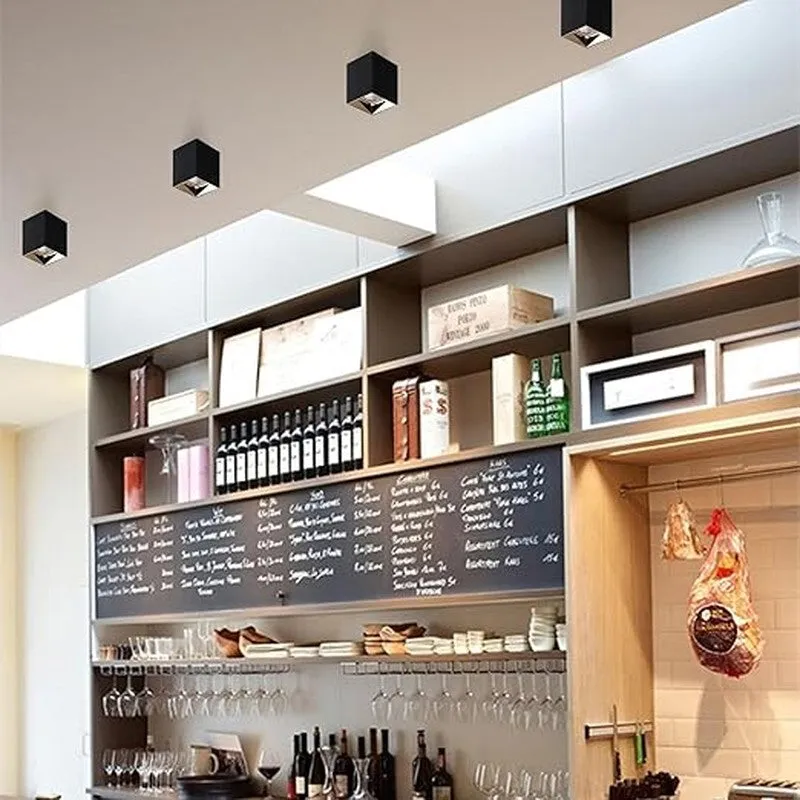 Urban Cube Metal Ceiling Lamp media 7