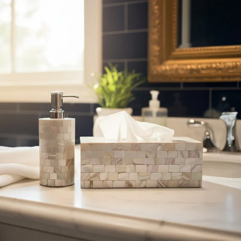 Linea Soap Dispenser (White) - Set Of Two media 1