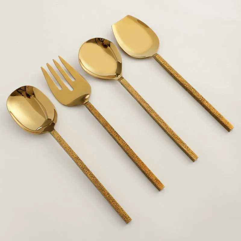 Ember Texture Serving Set - Four Piece Set media 3