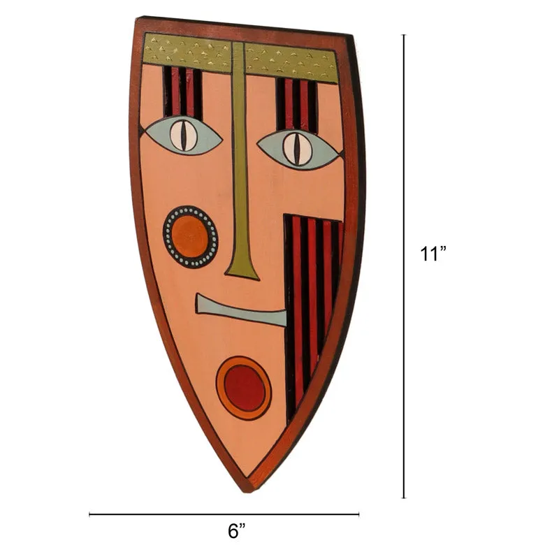Raagi Mask Wooden Wall Accent media 7