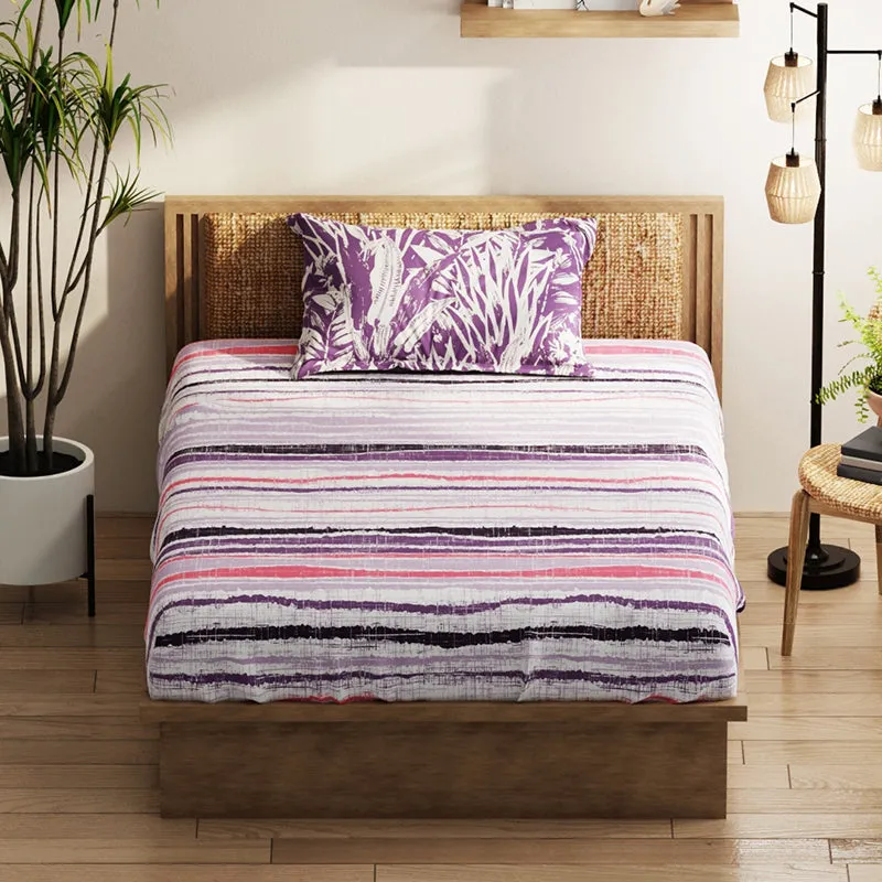 Grail Abstract Microfiber Bedsheet - 120 GSM media 3