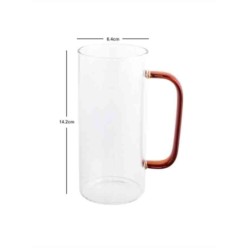 Puritax Glass Coffee Mug (380 mL Each) - Set of Two media 7