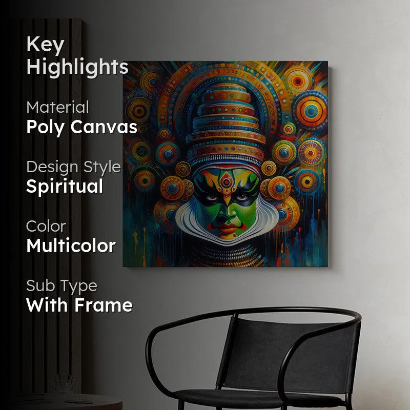 Traditional Kathakali Wall Painting media 2