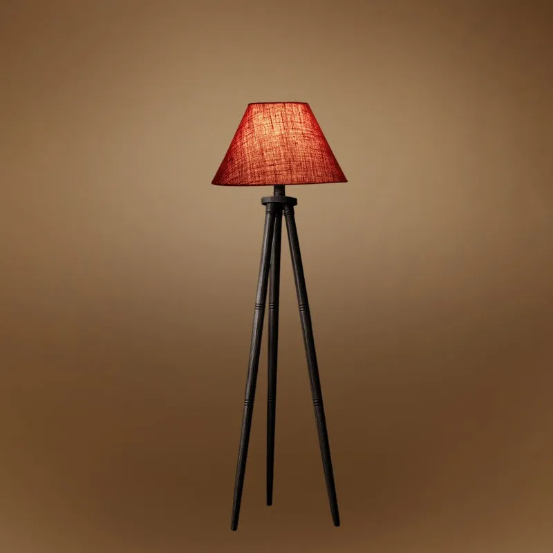 TriElite Conical Floor Lamp (Maroon) media 5