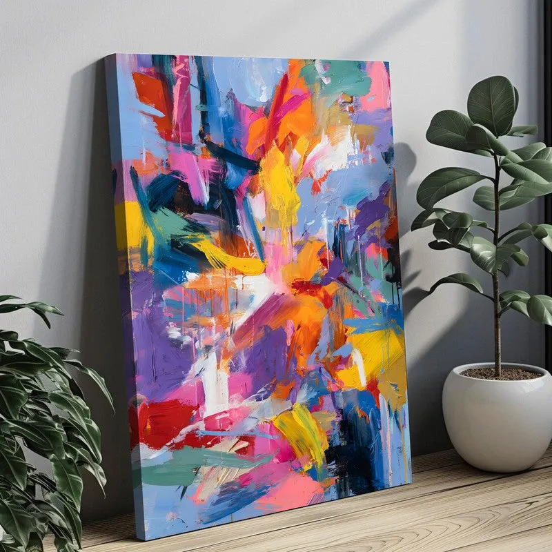 Modern Color Matrix Canvas Wall Art media 9