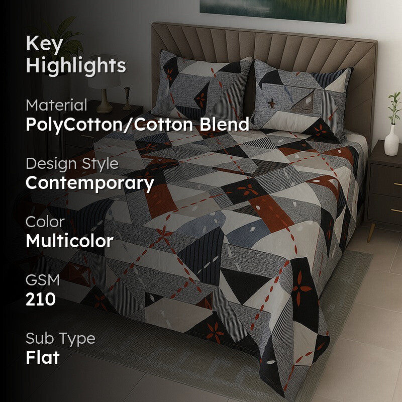 Formiq Bedsheet - 210 TC media 2