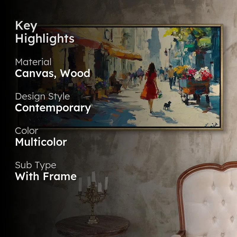 Calidora Canvas Wall Painting With Frame media 2