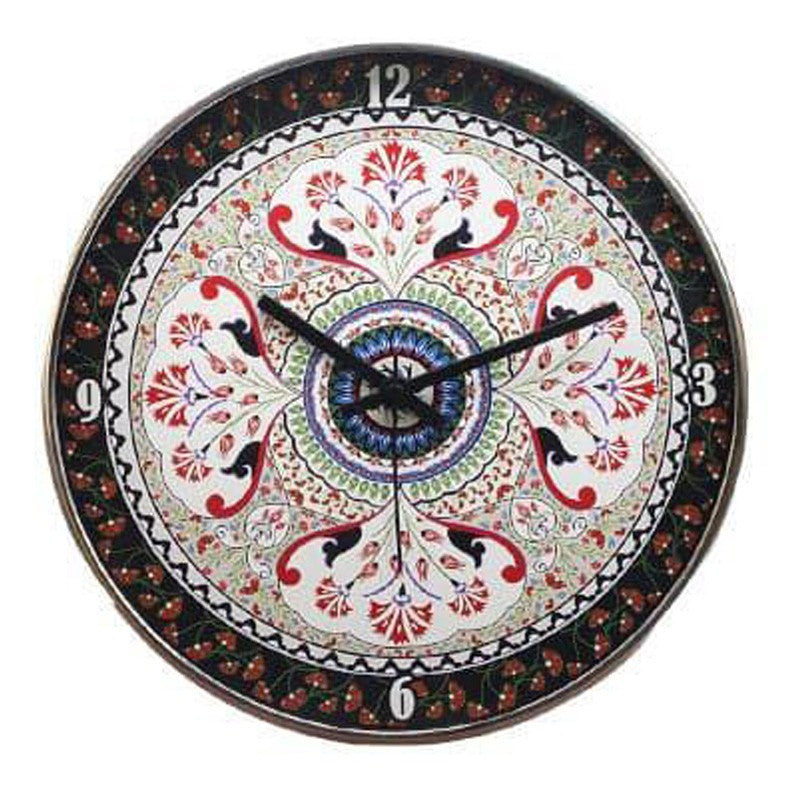 Mandela Tale Wall Clock - Red media 5