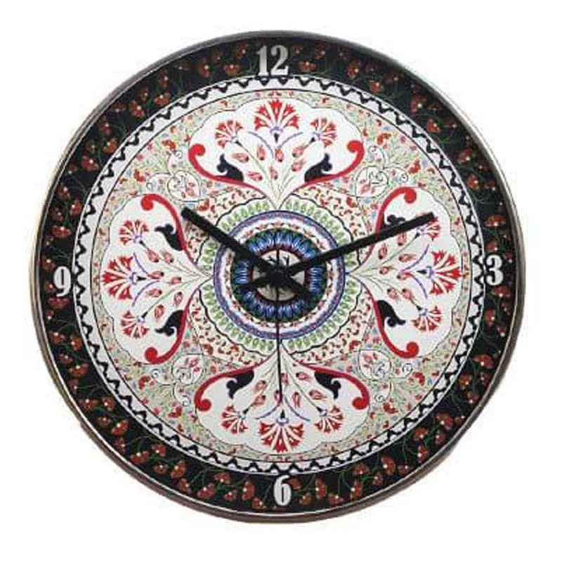 Mandela Tale Wall Clock - Red media 5