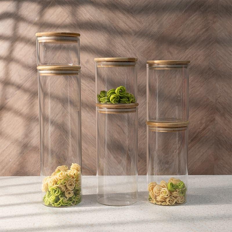 Nidora Transparent Storage Container - Set Of Six