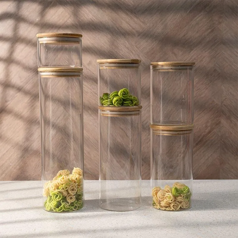 Nidora Transparent Storage Container - Set Of Six media 1