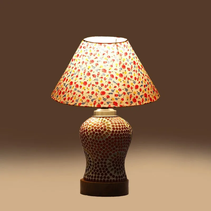 Aranya Fleura Arbor Wooden Table Lamp - Multicolor media 6