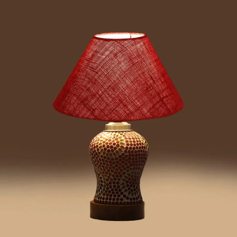 Canvra Wooden Table Lamp - Multicolor media 7