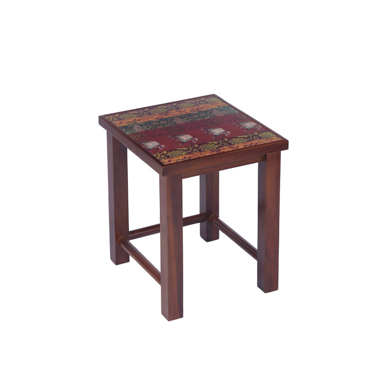 Ethno Motif Side Table - Set Of Three media 5