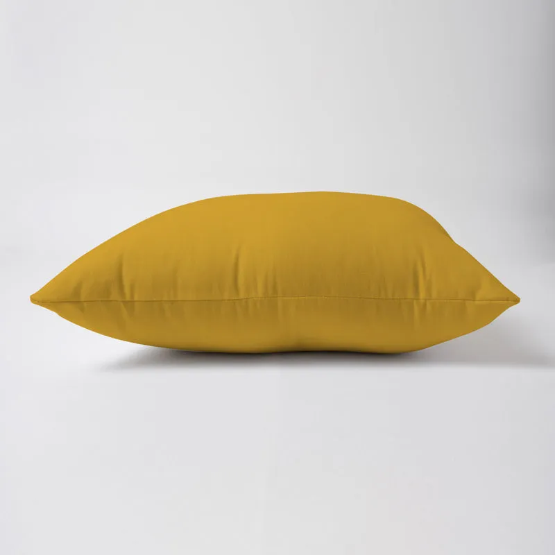 Brady Square Sofa Cushion (Mustard Yellow) - Set Of Two media 3