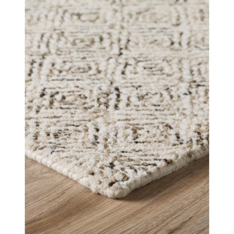 Timeless Textures Hand Tufted Wool Rug - Brown & White media 5