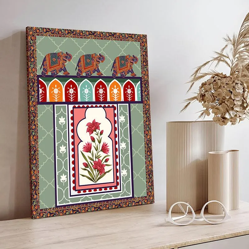 Smarana Canvas Traditional Wall Art media 3