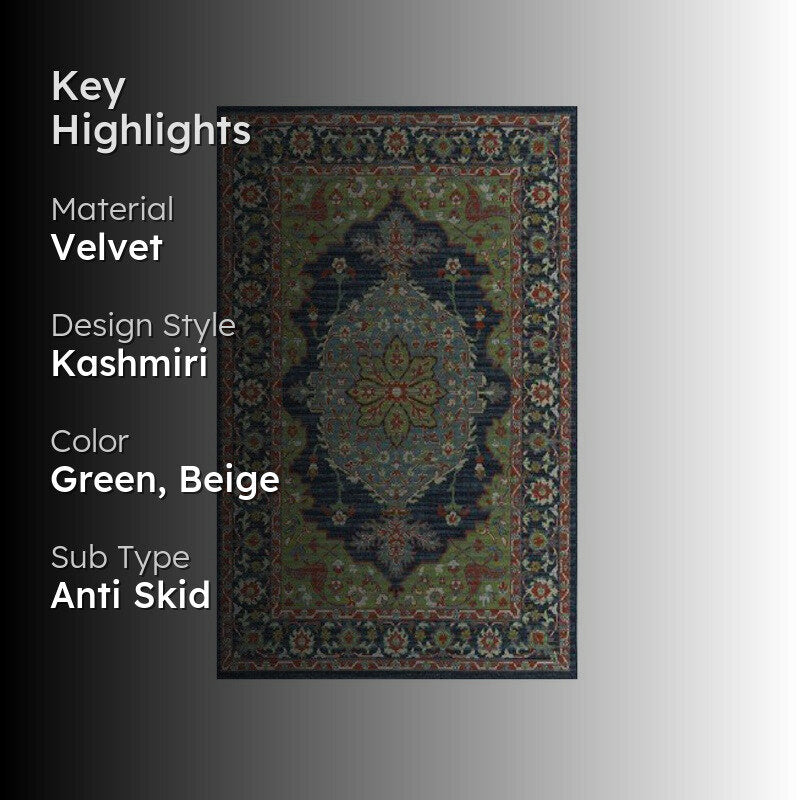 Zenvira Velvet Carpet media 2