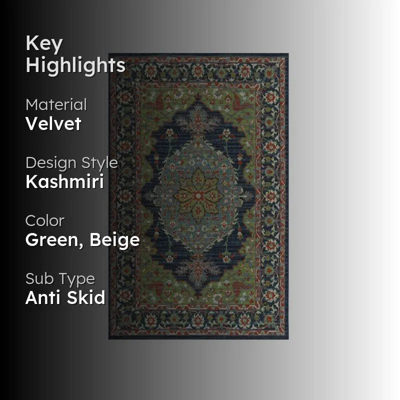 Zenvira Velvet Carpet media 2