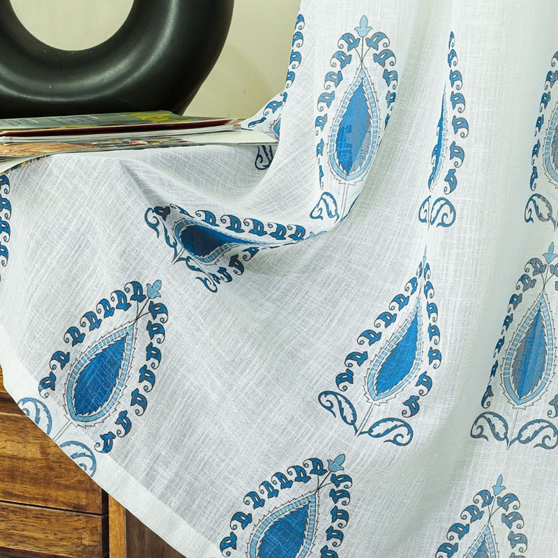 Whispa Linen Texture Sheer Curtain - Set Of Two media 7