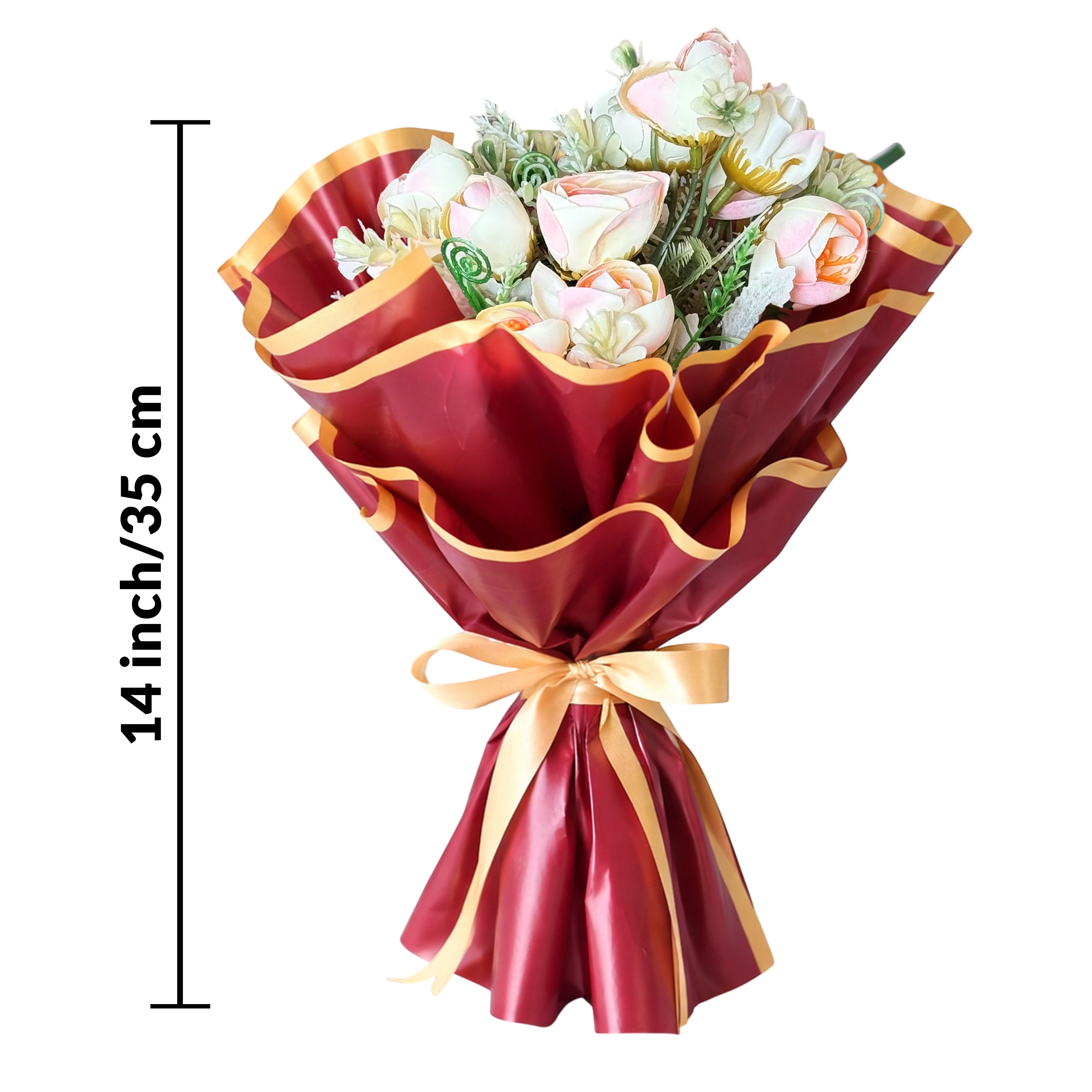PetalNest Faux Rose Bouquet media 4