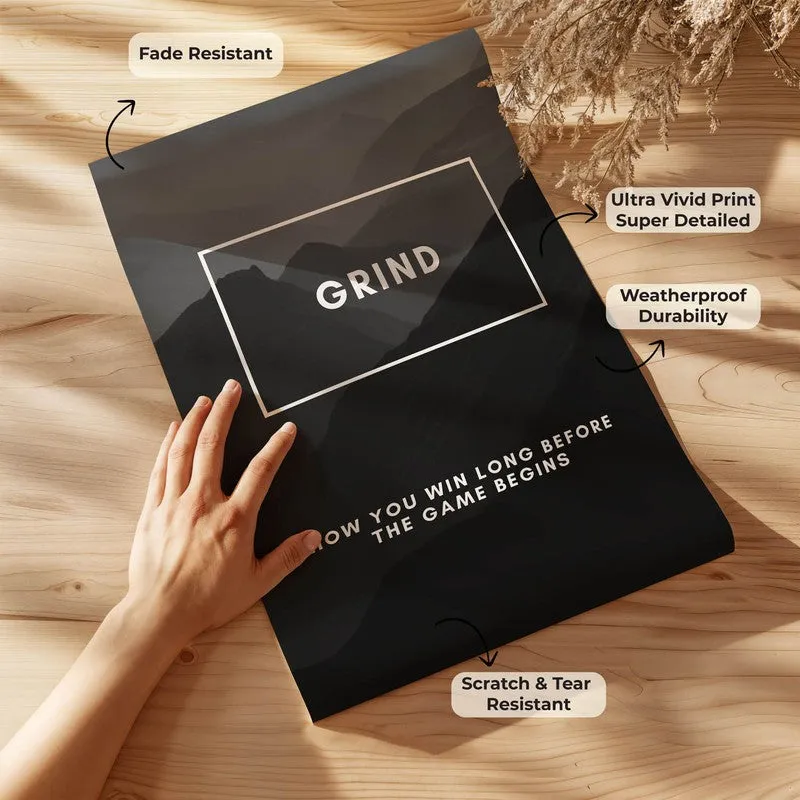 Grind Ethos Wall Poster media 8