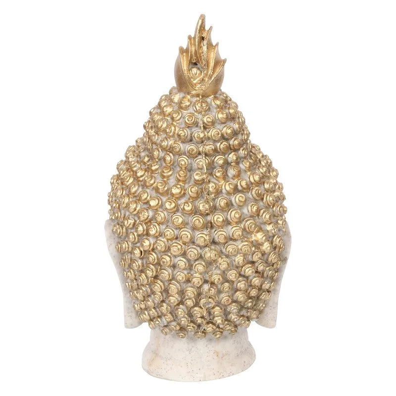 Tranquil Buddha Idol - White media 7