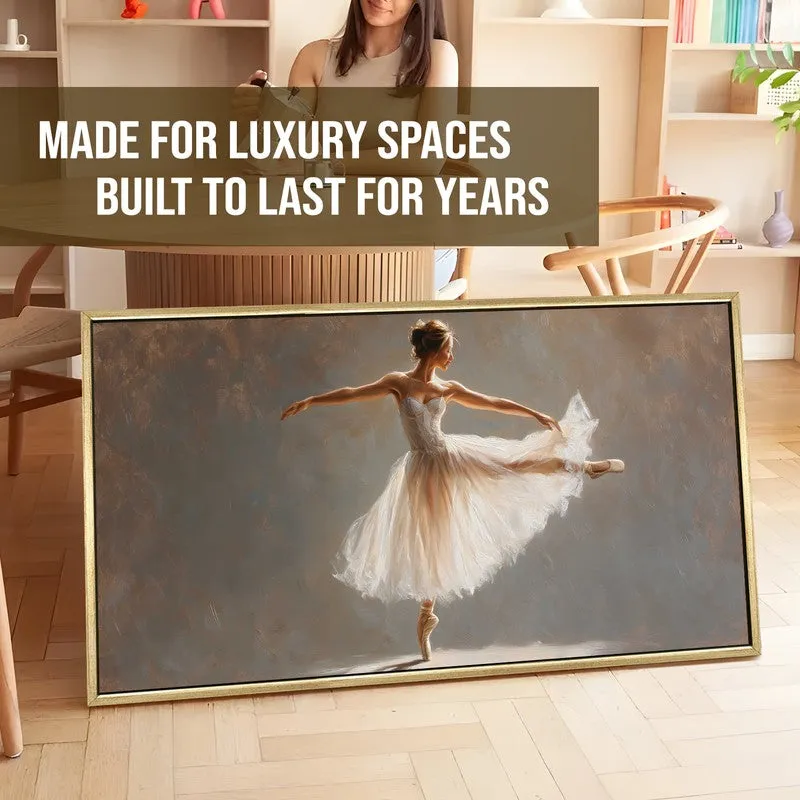 Winged Balance Canvas Wall Painting With Frame media 5