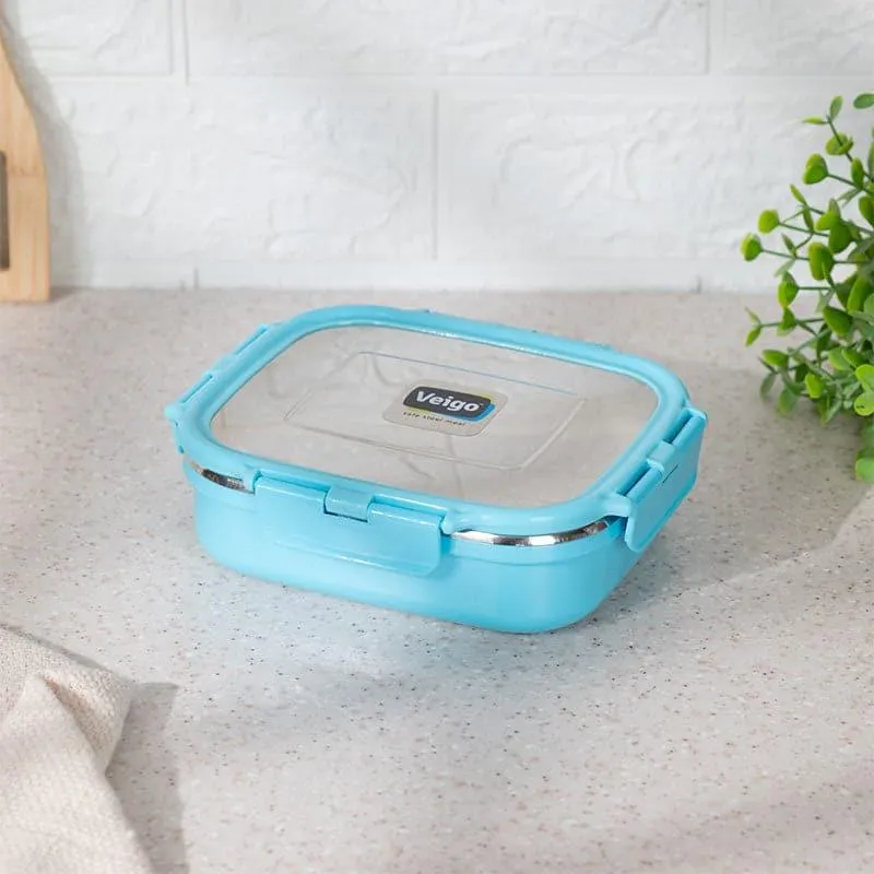 Vault Microwave Safe Lunch Box (Aqua) - 575 mL media 1