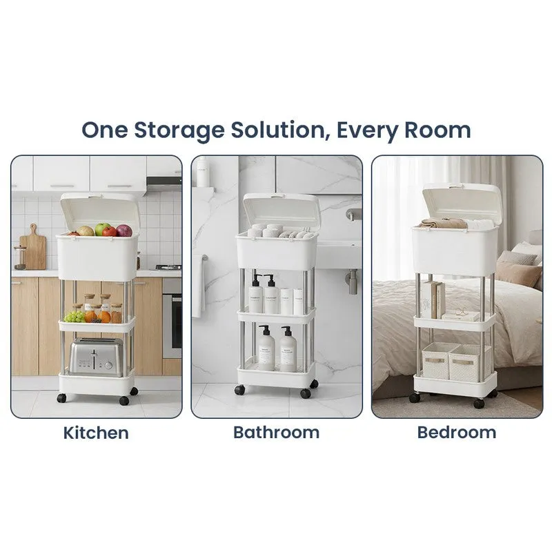 Rioware Roll Nest White Plastic Racks media 8