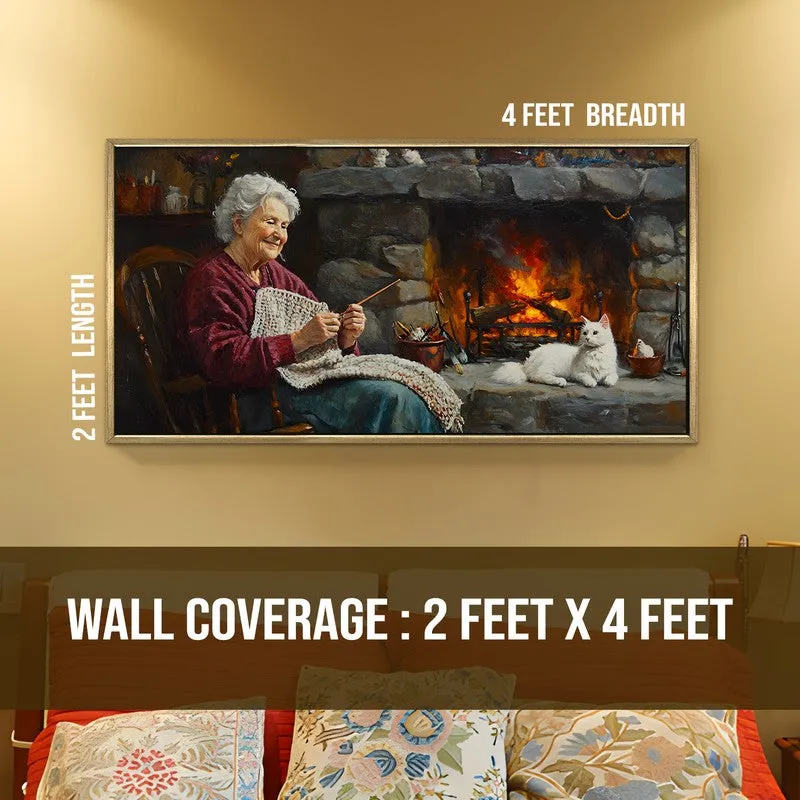 Needlebound Canvas Wall Painting With Frame media 8