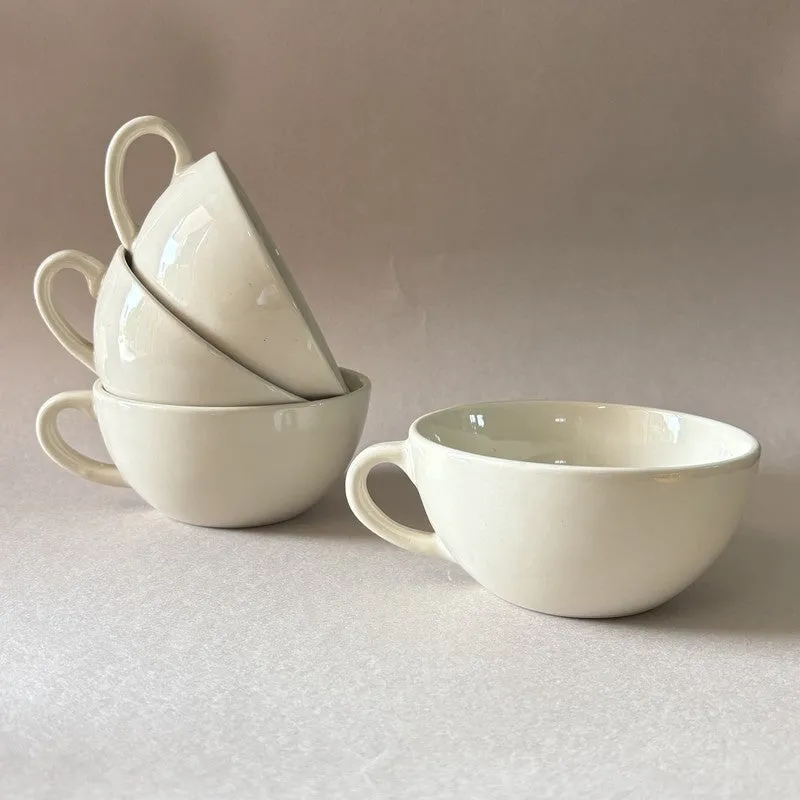 Brew Ceramic Coffee Mug (320 mL Each) - Set Of Four media 4