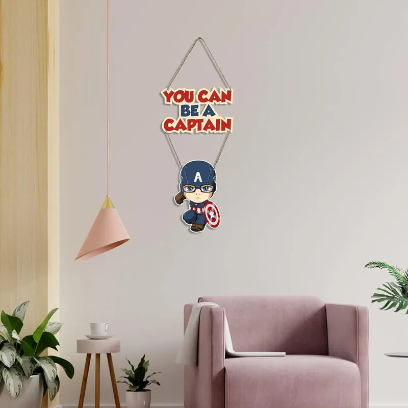 Captain America Polyester & MDF Wall Hanging media 3