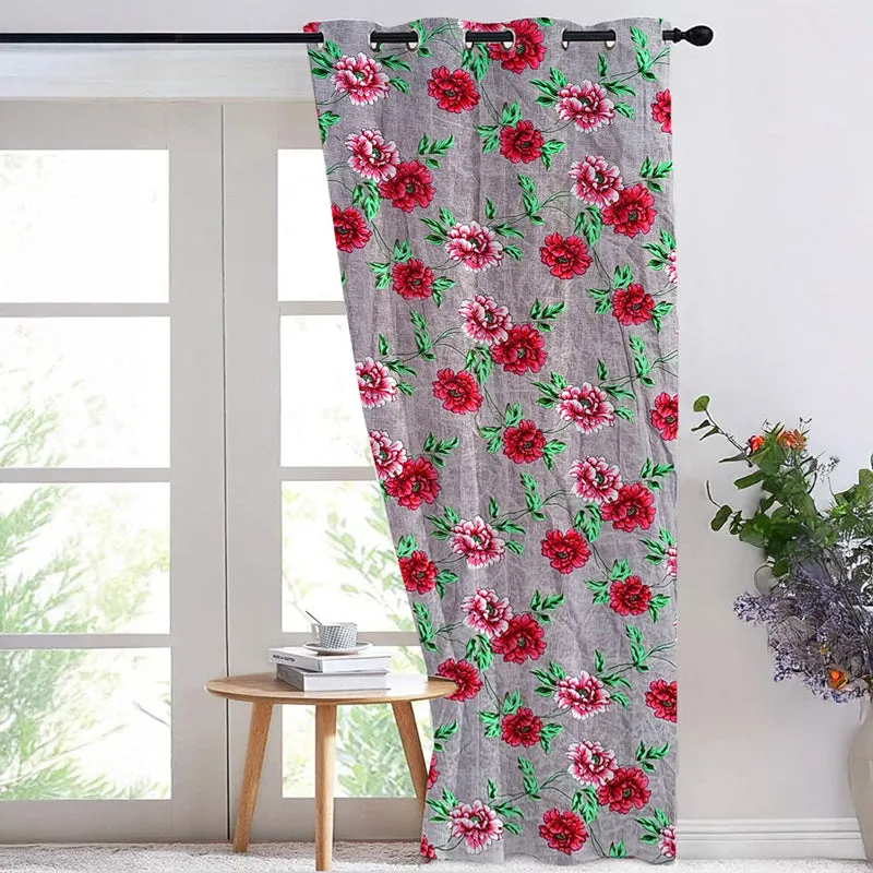 Petal Glory Room Darkening Curtain media 1