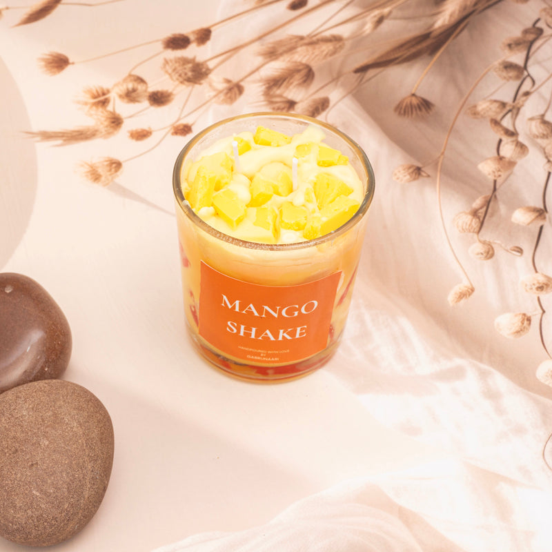 Mango Shake Scented Candle - Mango media 4