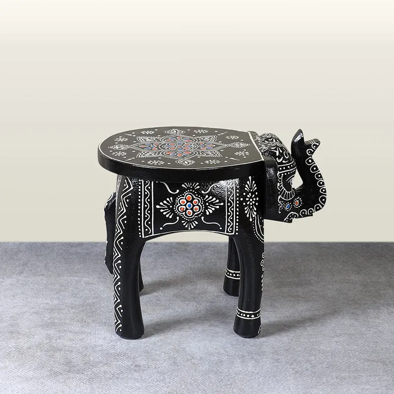 Regal Hastina II Mango Wood Stool media 3