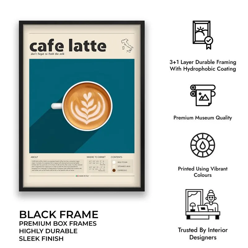 Barista Bloom Archival Canvas Wall Art - Black media 9