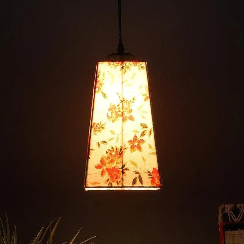 Phoolmati Fabric Ceiling Lamp media 1