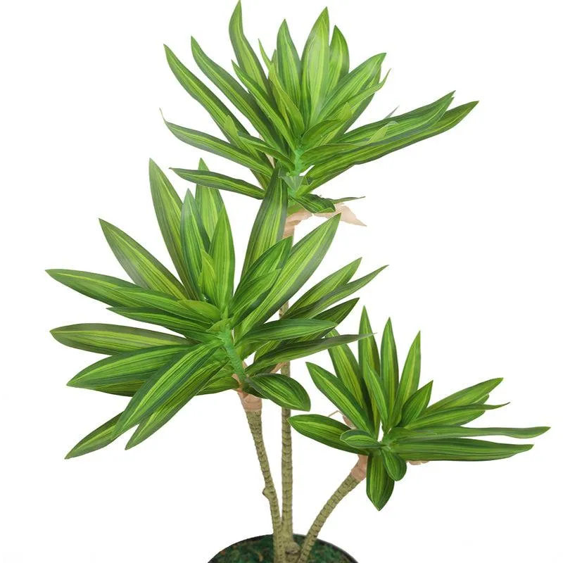 Verdant Escape Artificial Plant With Black Plastic Pot media 7