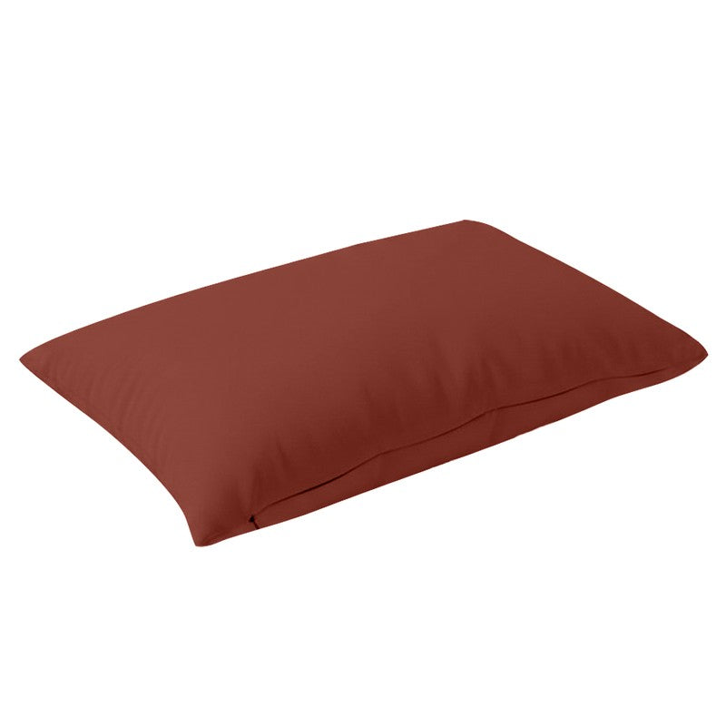 Leslie Sofa Cushion (Terracotta Brown) - Set Of Two media 5