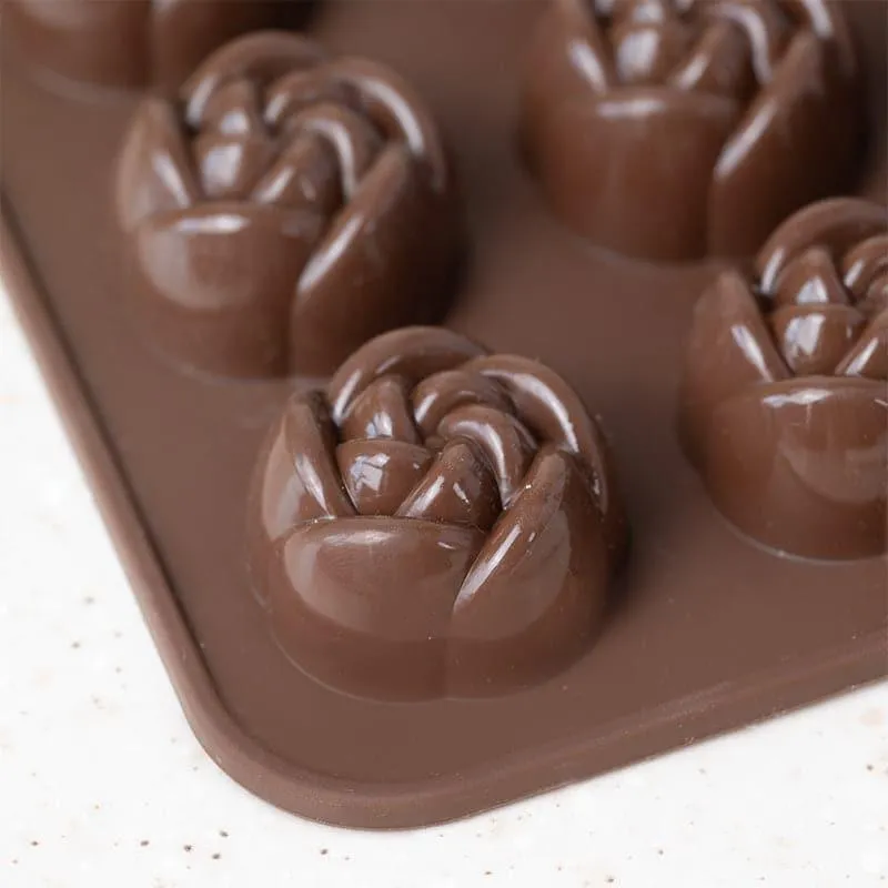 Truva Rose Chocolate Mould media 6