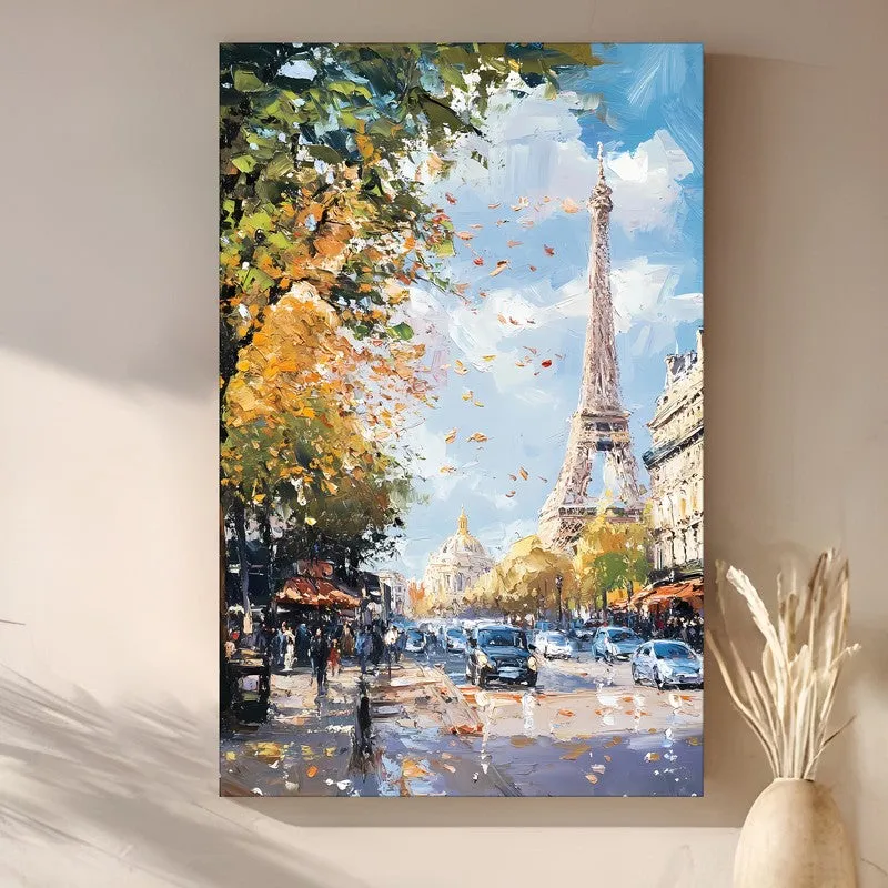 View Of Eiffel Wall Art media 3