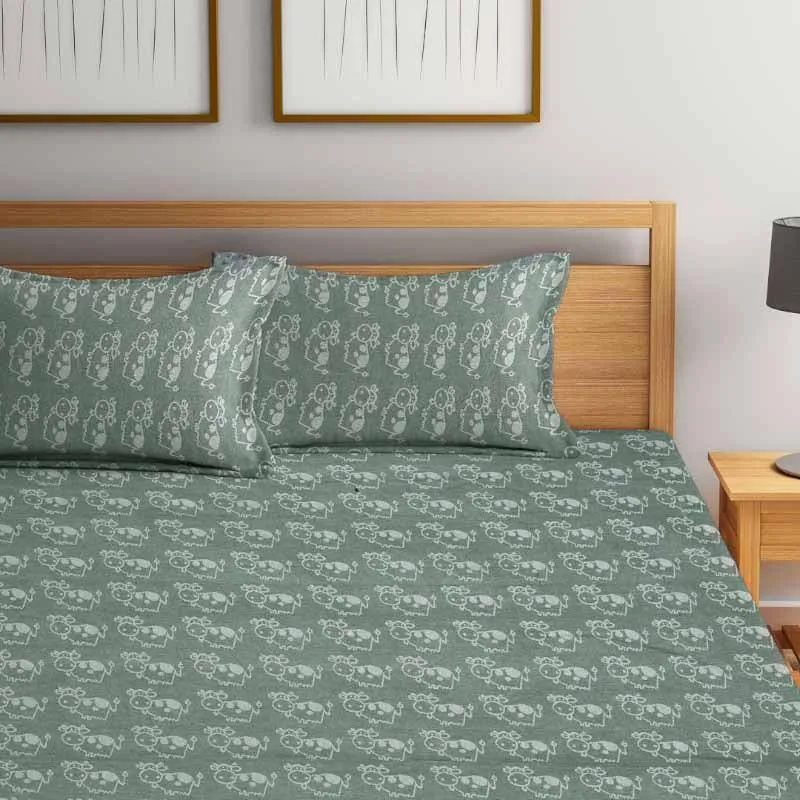 Boo-Moo Bedcover - Green media 4