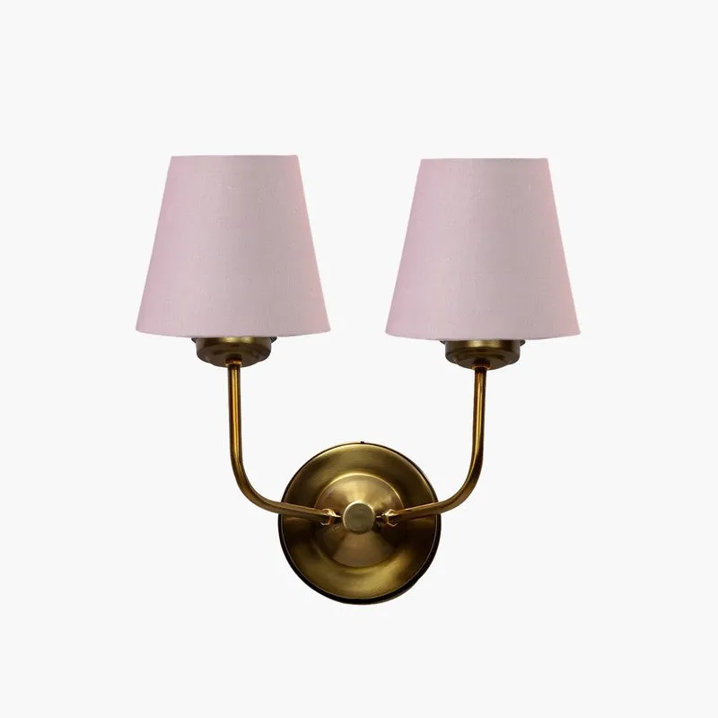 Lumoire Duo Cone Metal Wall Lamp - Gold,Grey media 5