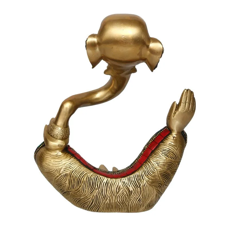 Mosaic Ganesha Harmony Brass Idol media 7